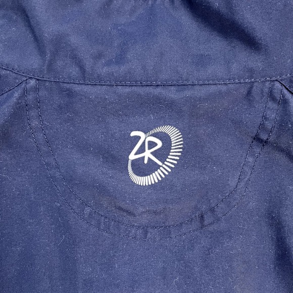 Zero Restriction Golf Jacket Windbreaker Adult Medium Navy Blue 1/4 Zip Outdoor - Picture 5 of 11